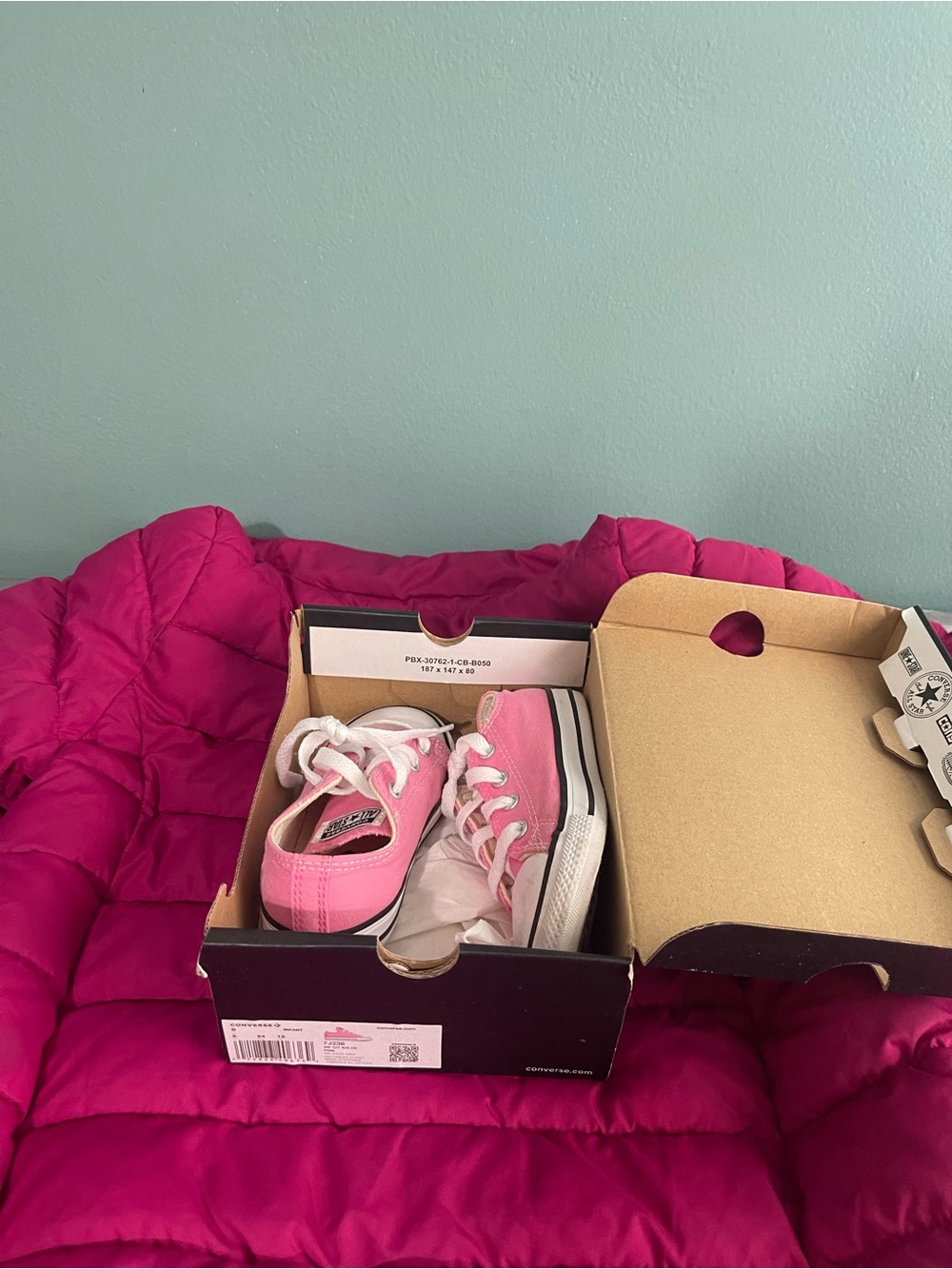 Pink Kids Low-Top Canvas Sneakers - Classic Casual